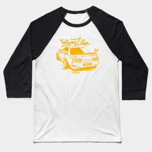 Stance Skyline R32 Cartoon Style godzilla Baseball T-Shirt